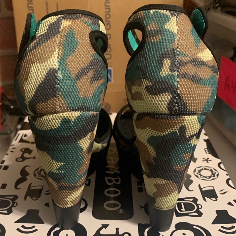 Bamboo camouflage wedges - Picture 3 of 6
